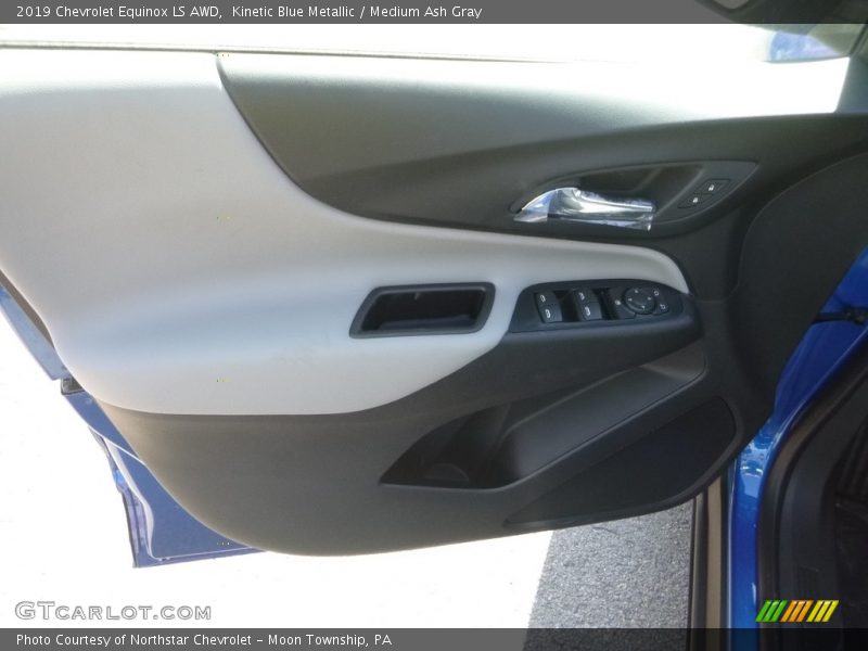 Kinetic Blue Metallic / Medium Ash Gray 2019 Chevrolet Equinox LS AWD