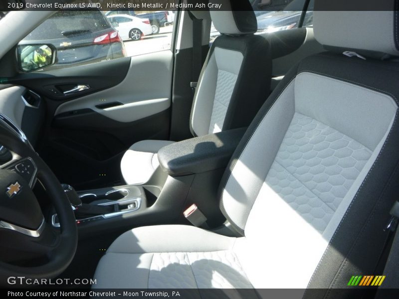 Kinetic Blue Metallic / Medium Ash Gray 2019 Chevrolet Equinox LS AWD