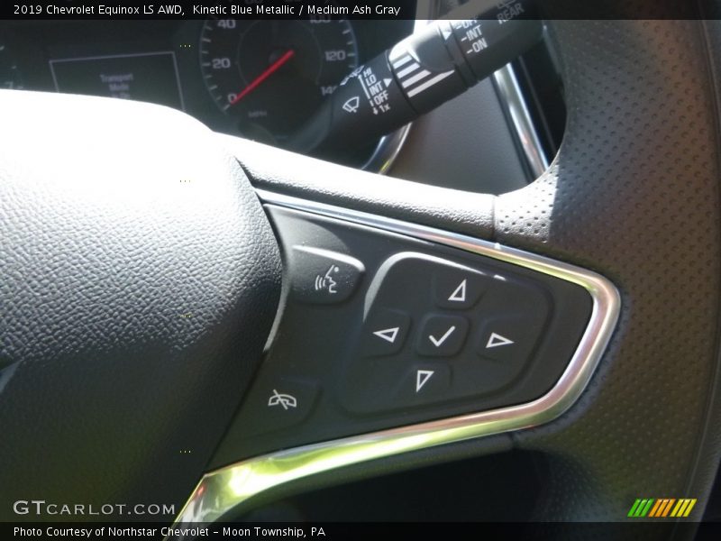 Kinetic Blue Metallic / Medium Ash Gray 2019 Chevrolet Equinox LS AWD