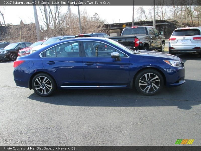 Lapis Blue Pearl / Sport Two-Tone Gray 2017 Subaru Legacy 2.5i Sport