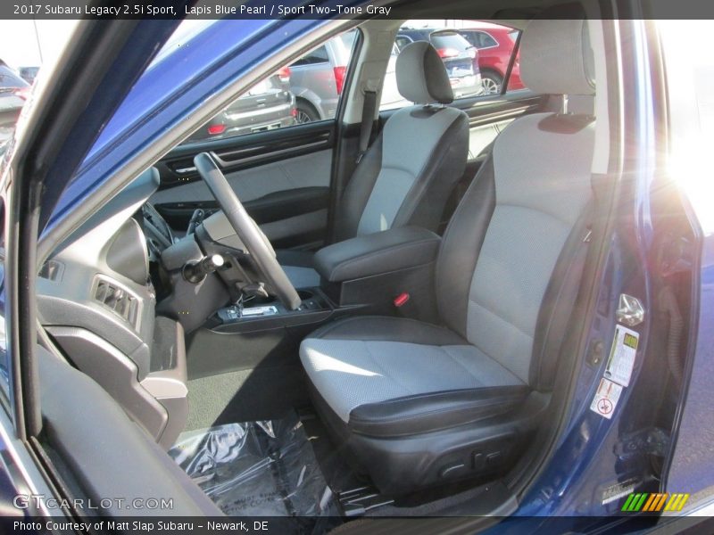 Lapis Blue Pearl / Sport Two-Tone Gray 2017 Subaru Legacy 2.5i Sport