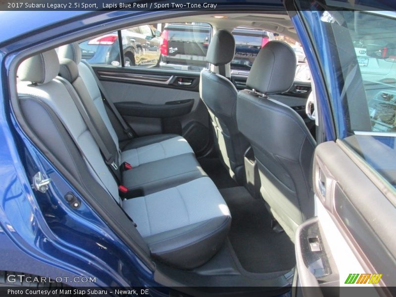 Lapis Blue Pearl / Sport Two-Tone Gray 2017 Subaru Legacy 2.5i Sport