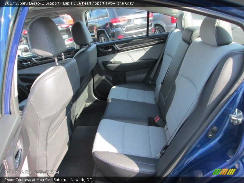 Lapis Blue Pearl / Sport Two-Tone Gray 2017 Subaru Legacy 2.5i Sport