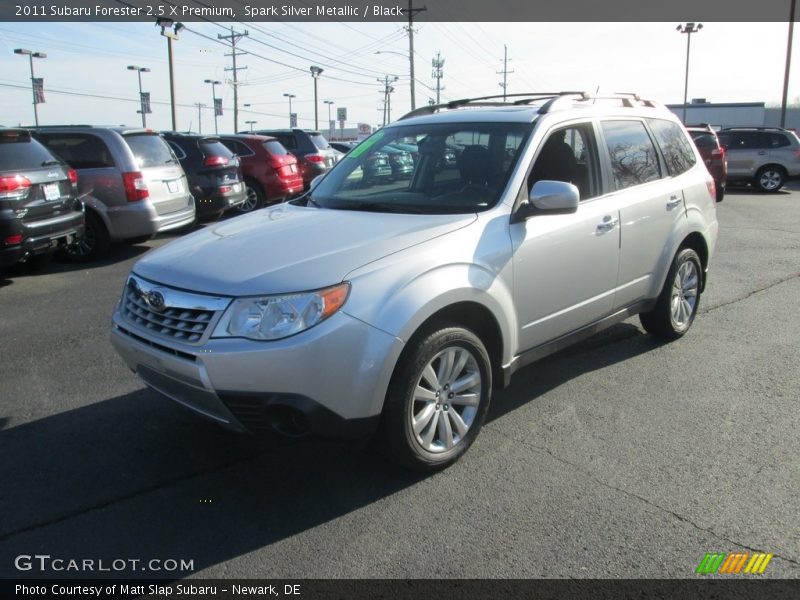Spark Silver Metallic / Black 2011 Subaru Forester 2.5 X Premium