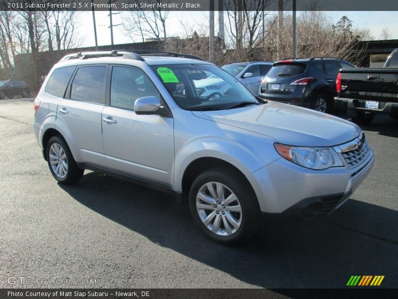 Spark Silver Metallic / Black 2011 Subaru Forester 2.5 X Premium