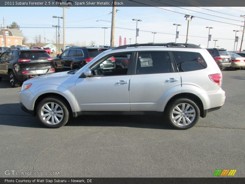 Spark Silver Metallic / Black 2011 Subaru Forester 2.5 X Premium