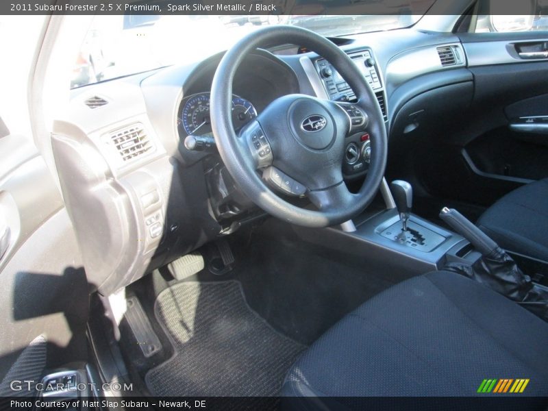 Spark Silver Metallic / Black 2011 Subaru Forester 2.5 X Premium