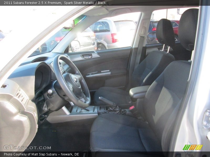 Spark Silver Metallic / Black 2011 Subaru Forester 2.5 X Premium