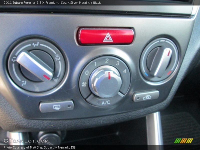 Spark Silver Metallic / Black 2011 Subaru Forester 2.5 X Premium