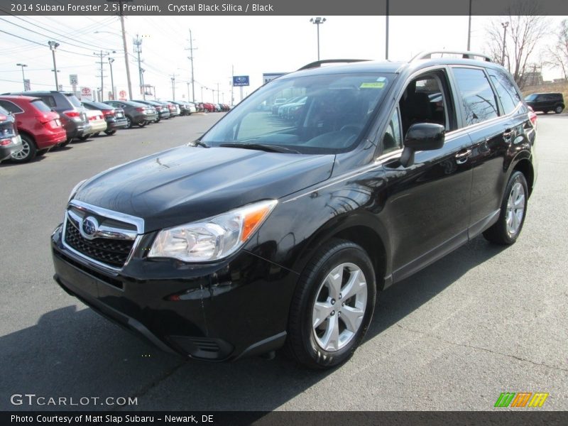 Crystal Black Silica / Black 2014 Subaru Forester 2.5i Premium