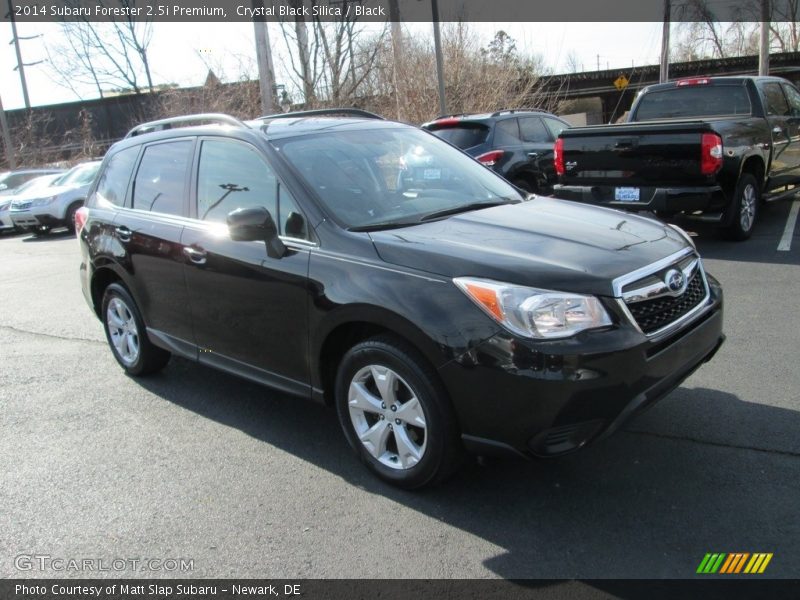 Crystal Black Silica / Black 2014 Subaru Forester 2.5i Premium