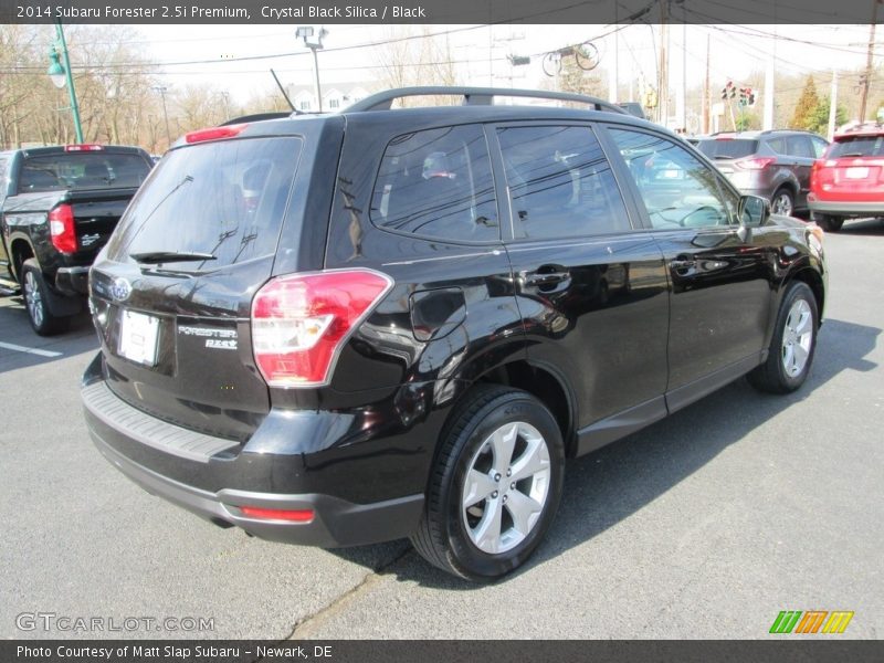 Crystal Black Silica / Black 2014 Subaru Forester 2.5i Premium