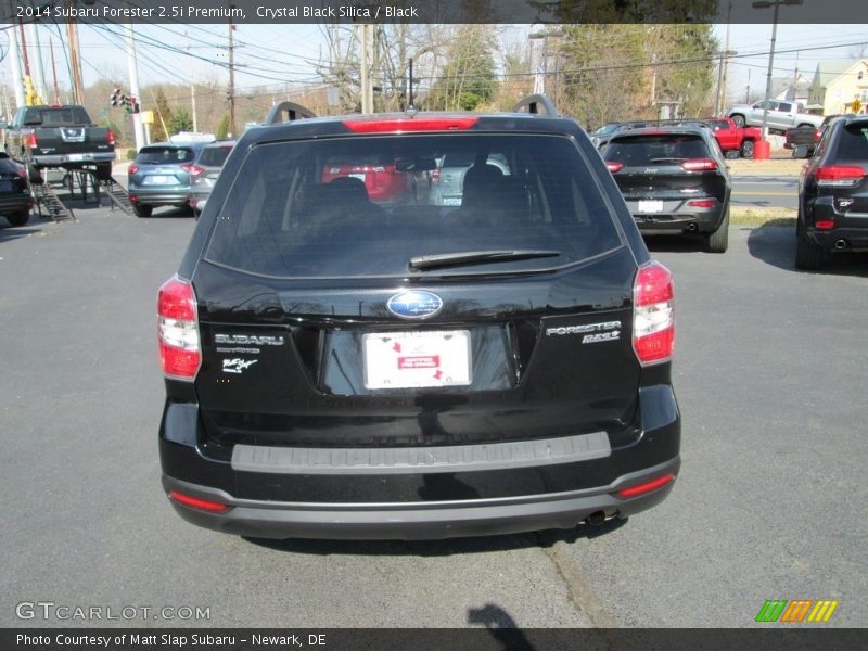 Crystal Black Silica / Black 2014 Subaru Forester 2.5i Premium