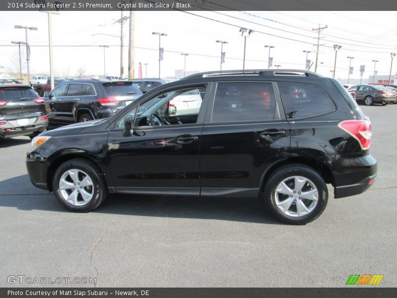 Crystal Black Silica / Black 2014 Subaru Forester 2.5i Premium
