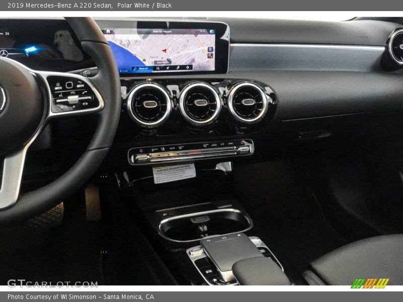 Polar White / Black 2019 Mercedes-Benz A 220 Sedan