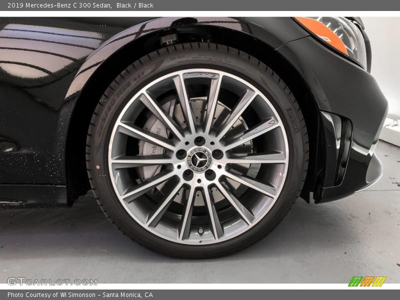 Black / Black 2019 Mercedes-Benz C 300 Sedan