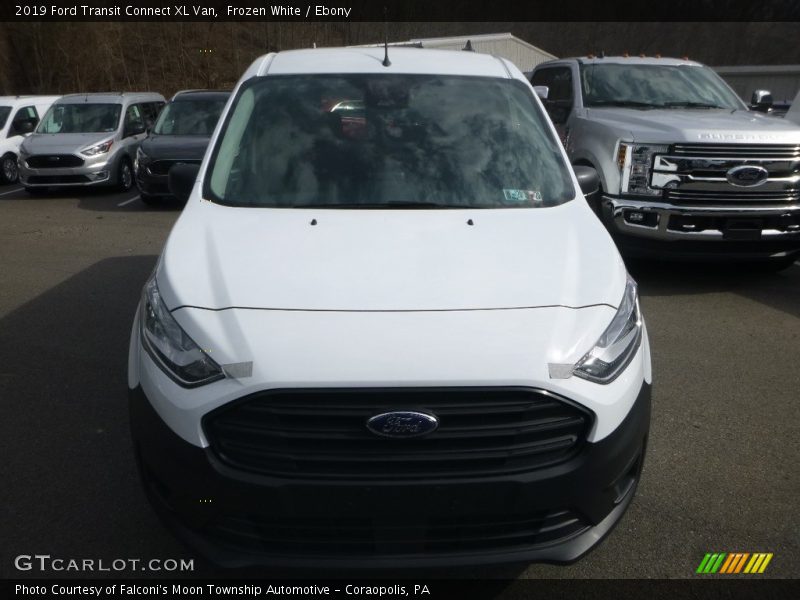 Frozen White / Ebony 2019 Ford Transit Connect XL Van