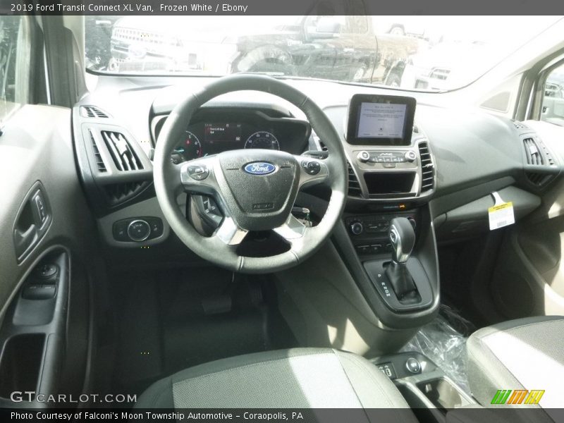 Frozen White / Ebony 2019 Ford Transit Connect XL Van