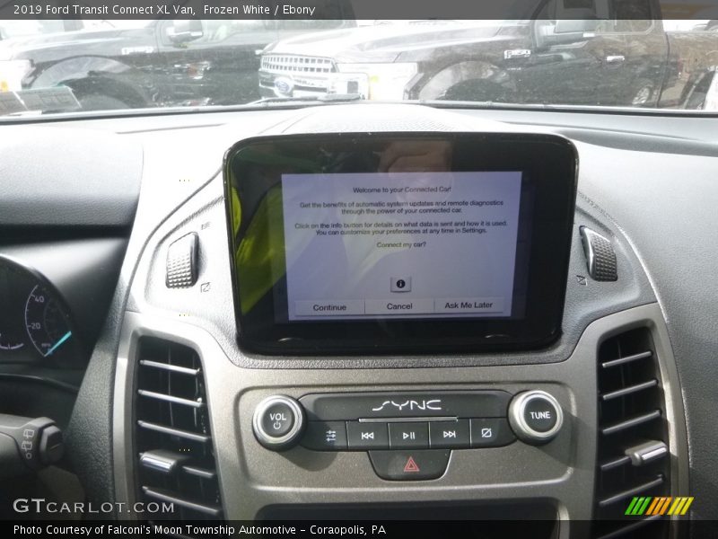 Frozen White / Ebony 2019 Ford Transit Connect XL Van