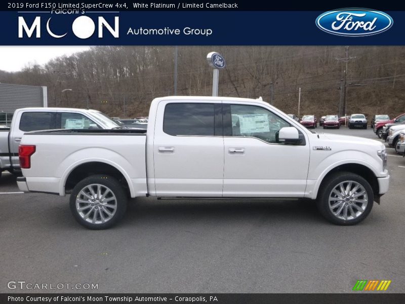 White Platinum / Limited Camelback 2019 Ford F150 Limited SuperCrew 4x4