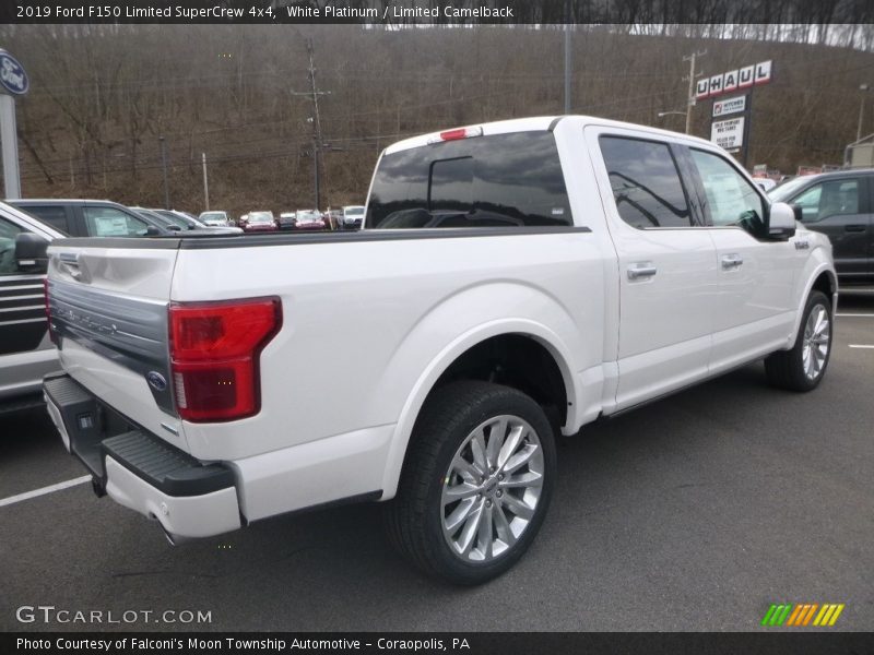 White Platinum / Limited Camelback 2019 Ford F150 Limited SuperCrew 4x4