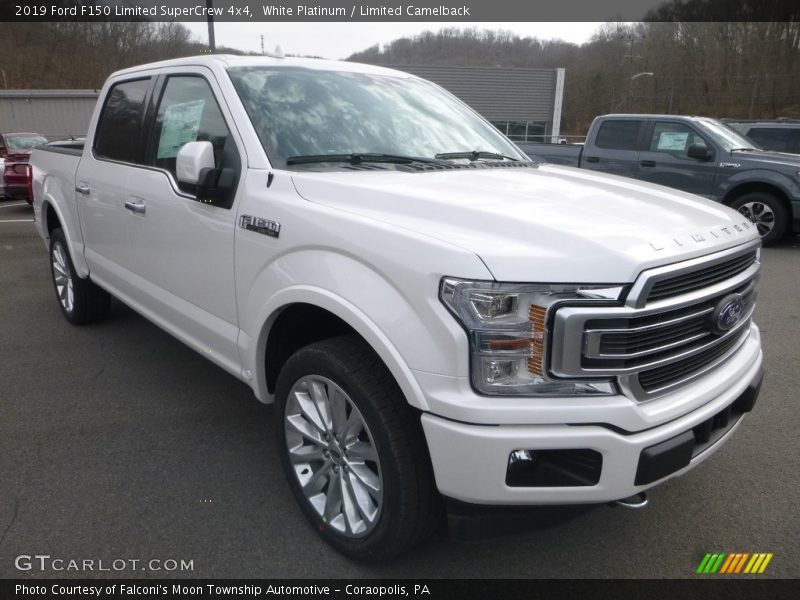 Front 3/4 View of 2019 F150 Limited SuperCrew 4x4