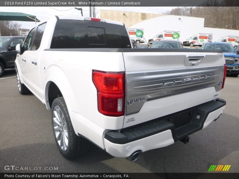 White Platinum / Limited Camelback 2019 Ford F150 Limited SuperCrew 4x4