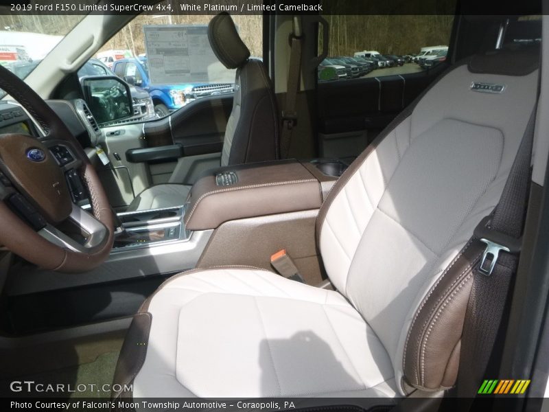 Front Seat of 2019 F150 Limited SuperCrew 4x4