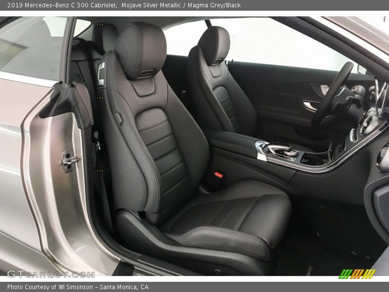Mojave Silver Metallic / Magma Grey/Black 2019 Mercedes-Benz C 300 Cabriolet