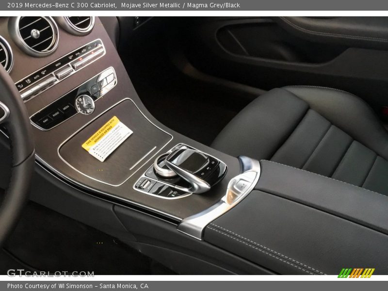 Mojave Silver Metallic / Magma Grey/Black 2019 Mercedes-Benz C 300 Cabriolet