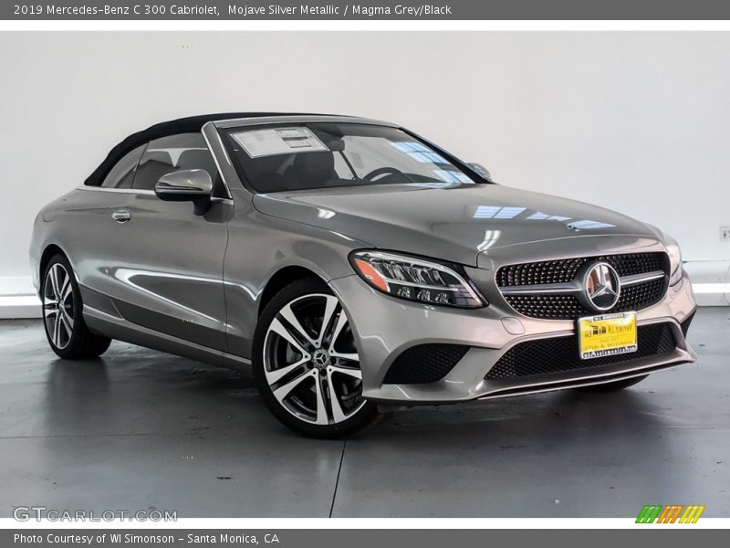 Mojave Silver Metallic / Magma Grey/Black 2019 Mercedes-Benz C 300 Cabriolet