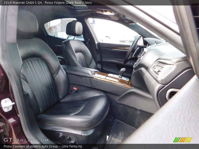 Rosso Folgore (Dark Red) / Nero 2014 Maserati Ghibli S Q4
