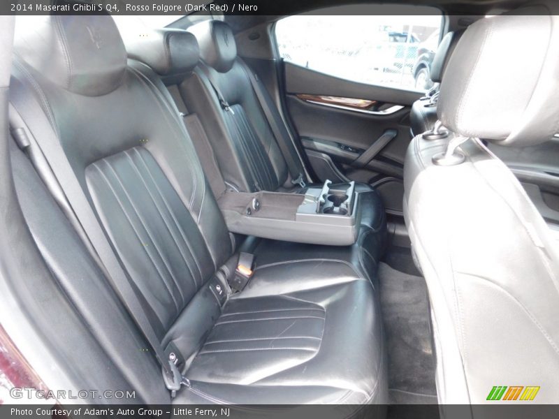 Rosso Folgore (Dark Red) / Nero 2014 Maserati Ghibli S Q4