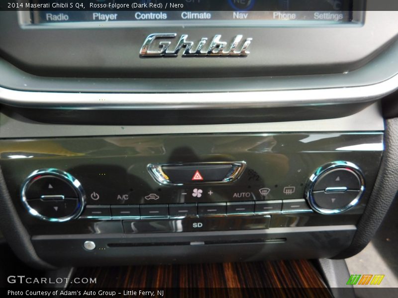 Rosso Folgore (Dark Red) / Nero 2014 Maserati Ghibli S Q4