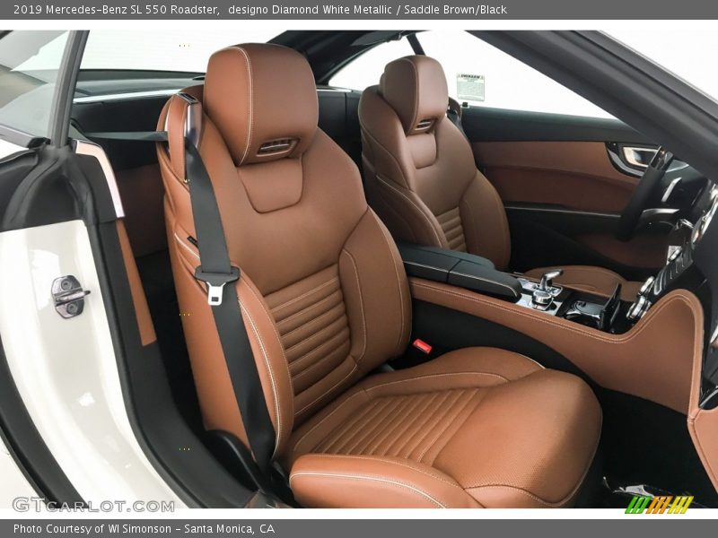  2019 SL 550 Roadster Saddle Brown/Black Interior