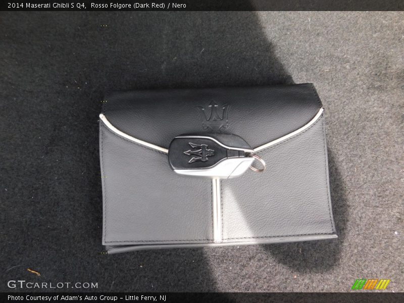 Rosso Folgore (Dark Red) / Nero 2014 Maserati Ghibli S Q4