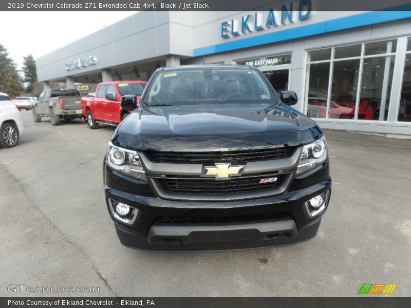 Black / Jet Black 2019 Chevrolet Colorado Z71 Extended Cab 4x4