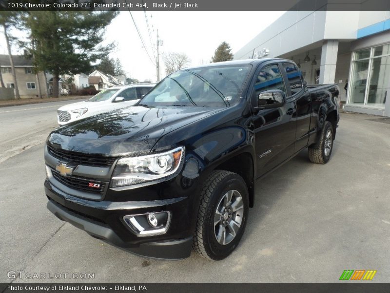Black / Jet Black 2019 Chevrolet Colorado Z71 Extended Cab 4x4