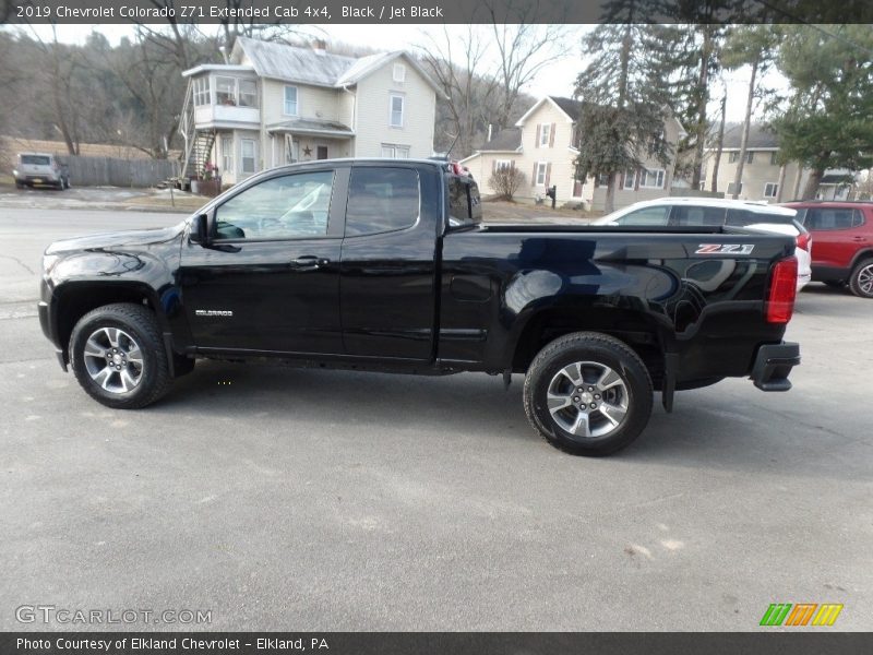 Black / Jet Black 2019 Chevrolet Colorado Z71 Extended Cab 4x4