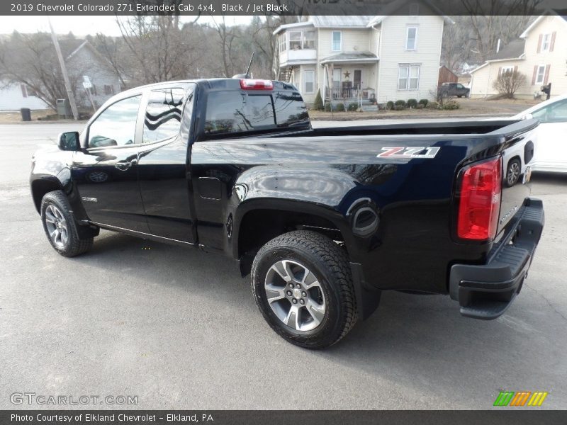 Black / Jet Black 2019 Chevrolet Colorado Z71 Extended Cab 4x4