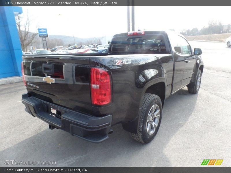 Black / Jet Black 2019 Chevrolet Colorado Z71 Extended Cab 4x4