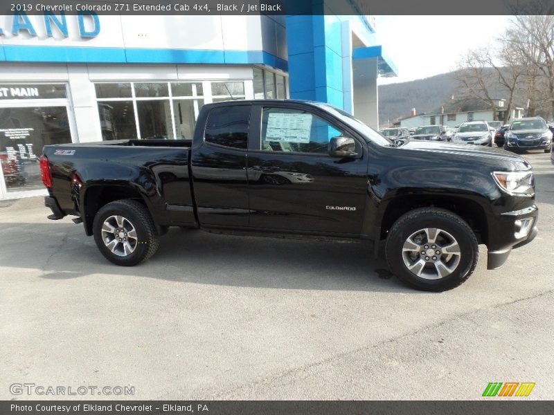 Black / Jet Black 2019 Chevrolet Colorado Z71 Extended Cab 4x4