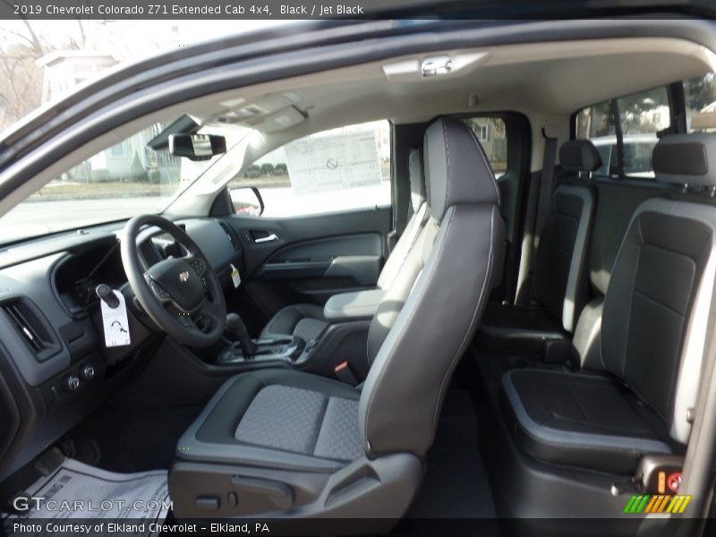 Black / Jet Black 2019 Chevrolet Colorado Z71 Extended Cab 4x4