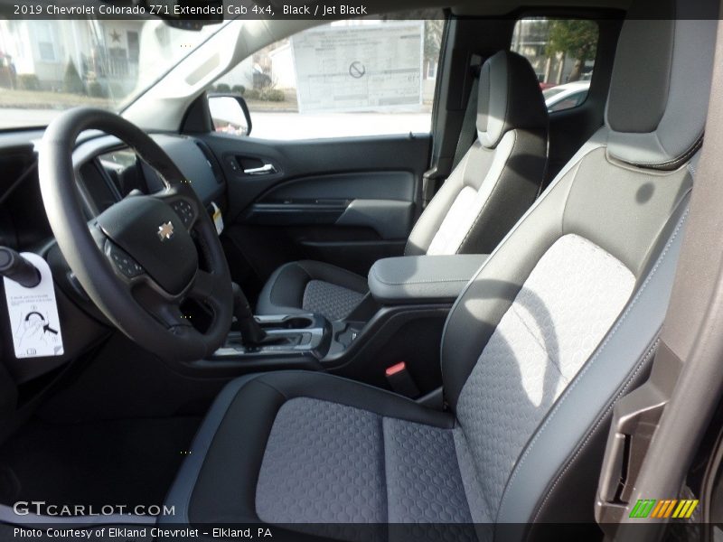 Black / Jet Black 2019 Chevrolet Colorado Z71 Extended Cab 4x4