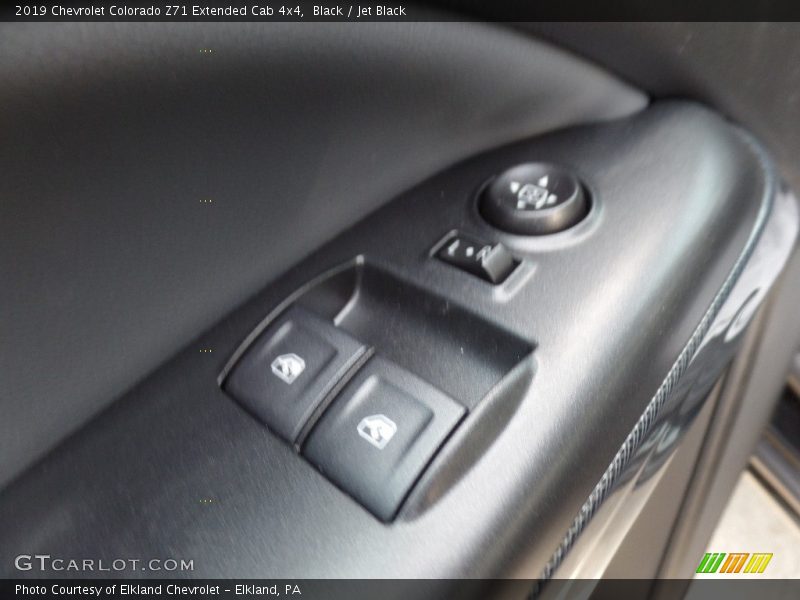 Black / Jet Black 2019 Chevrolet Colorado Z71 Extended Cab 4x4