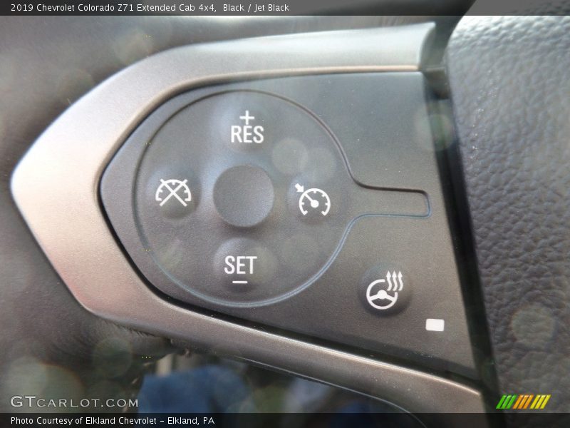 Black / Jet Black 2019 Chevrolet Colorado Z71 Extended Cab 4x4