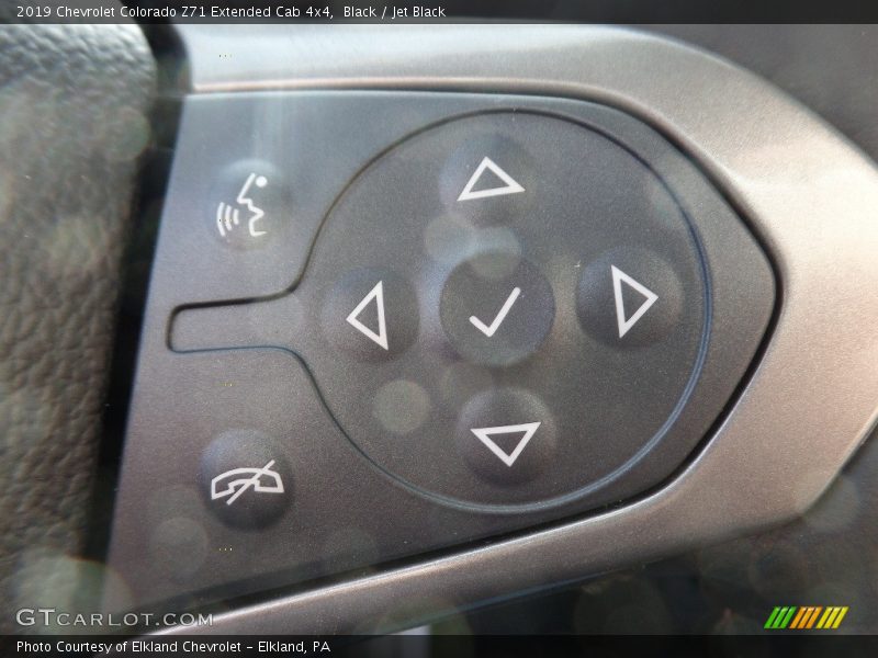 Black / Jet Black 2019 Chevrolet Colorado Z71 Extended Cab 4x4