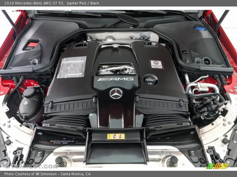  2019 AMG GT 63 Engine - 4.0 AMG Twin-Turbocharged DOHC 32-Valve VVT V8