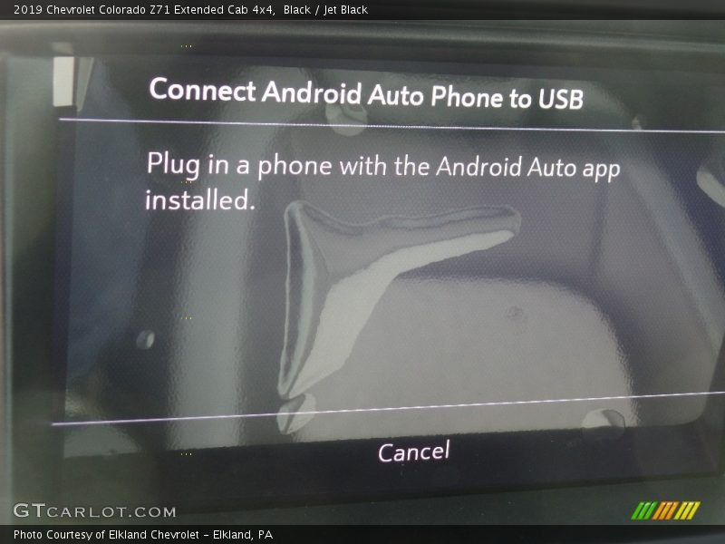 Black / Jet Black 2019 Chevrolet Colorado Z71 Extended Cab 4x4