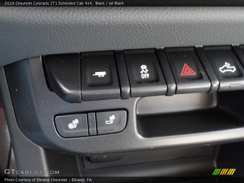 Black / Jet Black 2019 Chevrolet Colorado Z71 Extended Cab 4x4